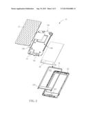 ELECTRONIC DEVICE WITH INVISIBLE LIGHT TOUCH PANEL diagram and image