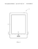 ELECTRONIC DEVICE WITH INVISIBLE LIGHT TOUCH PANEL diagram and image