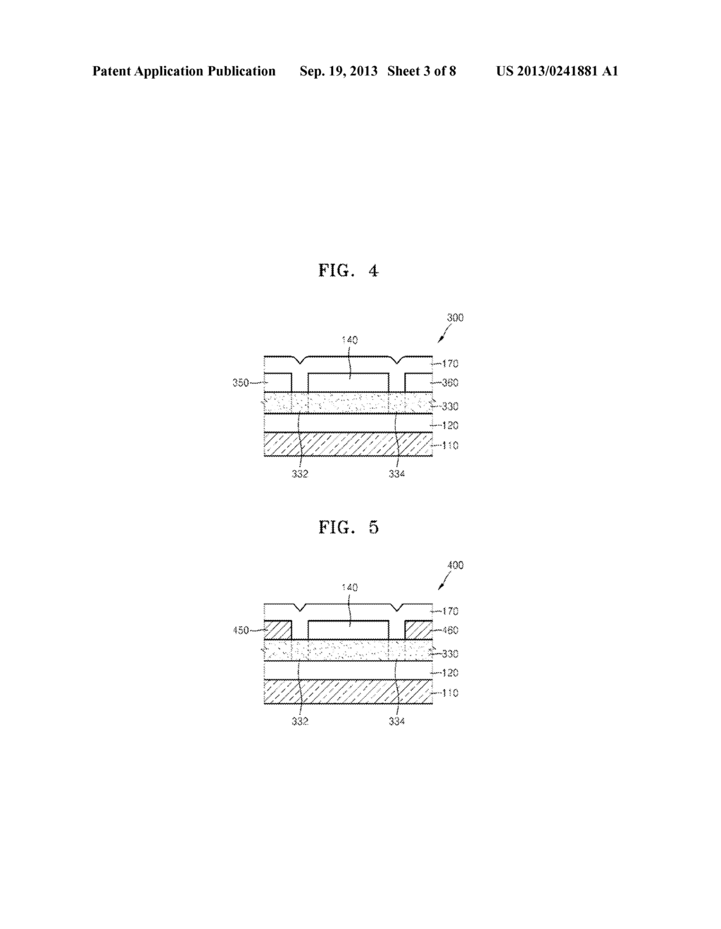 PHOTOSENSING TRANSISTORS, METHODS OF MANUFACTURING THE SAME, AND DISPLAY     PANELS EMPLOYING A PHOTOSENSING TRANSISTOR - diagram, schematic, and image 04