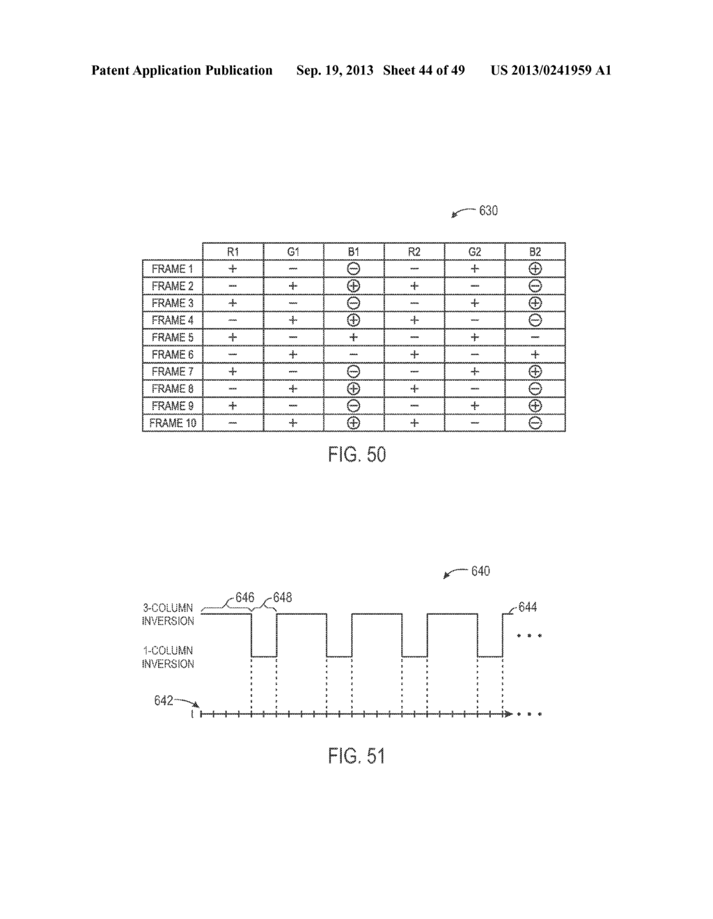 SYSTEMS AND METHODS FOR REDUCING LOSS OF TRANSMITTANCE DUE TO COLUMN     INVERSION - diagram, schematic, and image 45