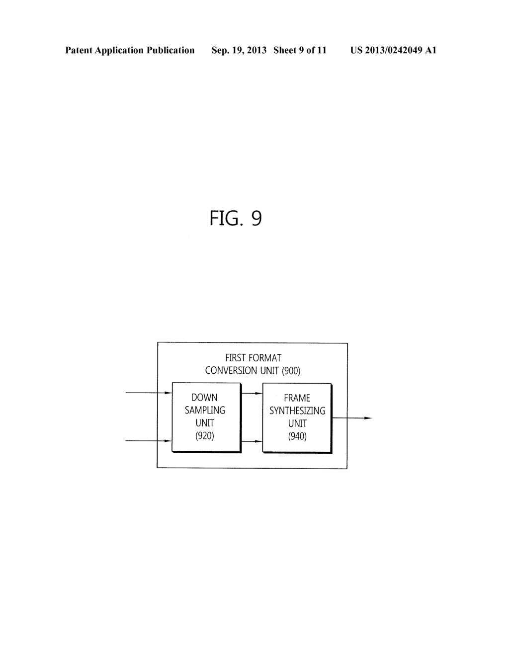 METHOD FOR TRANSFORMING FRAME FORMAT AND APPARATUS USING SAME METHOD - diagram, schematic, and image 10