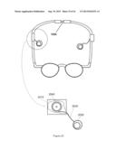 Eyeware Including A Heads Up Display diagram and image