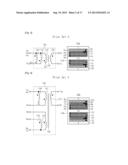 MAGNETIC ENERGY-TRANSMITTING ELEMENT AND POWER SUPPLY FOR CANCELLING OUT     ELECTRICAL NOISE diagram and image