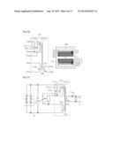 MAGNETIC ENERGY-TRANSMITTING ELEMENT AND POWER SUPPLY FOR CANCELLING OUT     ELECTRICAL NOISE diagram and image