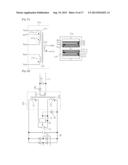 MAGNETIC ENERGY-TRANSMITTING ELEMENT AND POWER SUPPLY FOR CANCELLING OUT     ELECTRICAL NOISE diagram and image