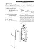 BATTERY COVER ASSEMBLY FOR PORTABLE ELECTRONIC DEVICE diagram and image