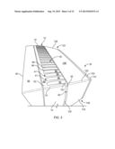 LIGHT FIXTURE WITH AIRFLOW PASSAGE SEPARATING DRIVER AND EMITTER diagram and image