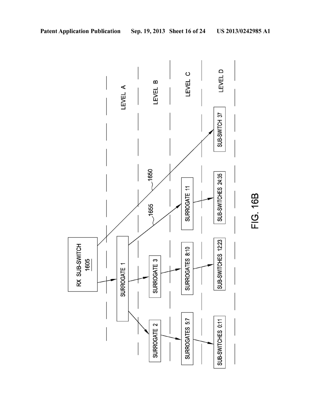 MULTICAST BANDWIDTH MULTIPLICATION FOR A UNIFIED DISTRIBUTED SWITCH - diagram, schematic, and image 17