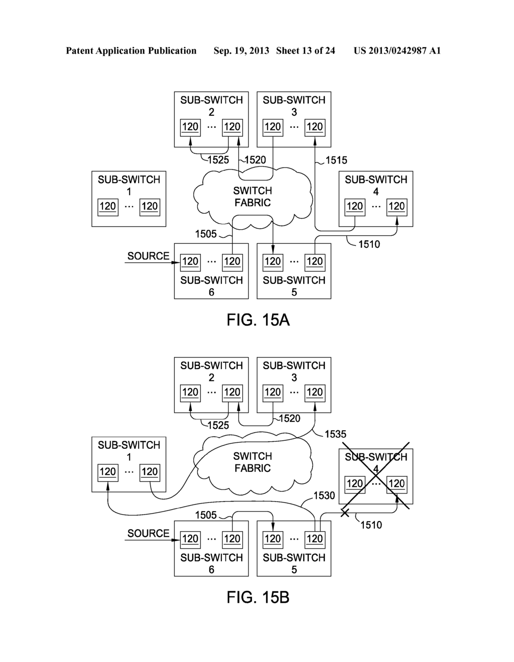 DYNAMIC OPTIMIZATION OF A MULTICAST TREE HIERARCHY FOR A DISTRIBUTED     SWITCH - diagram, schematic, and image 14