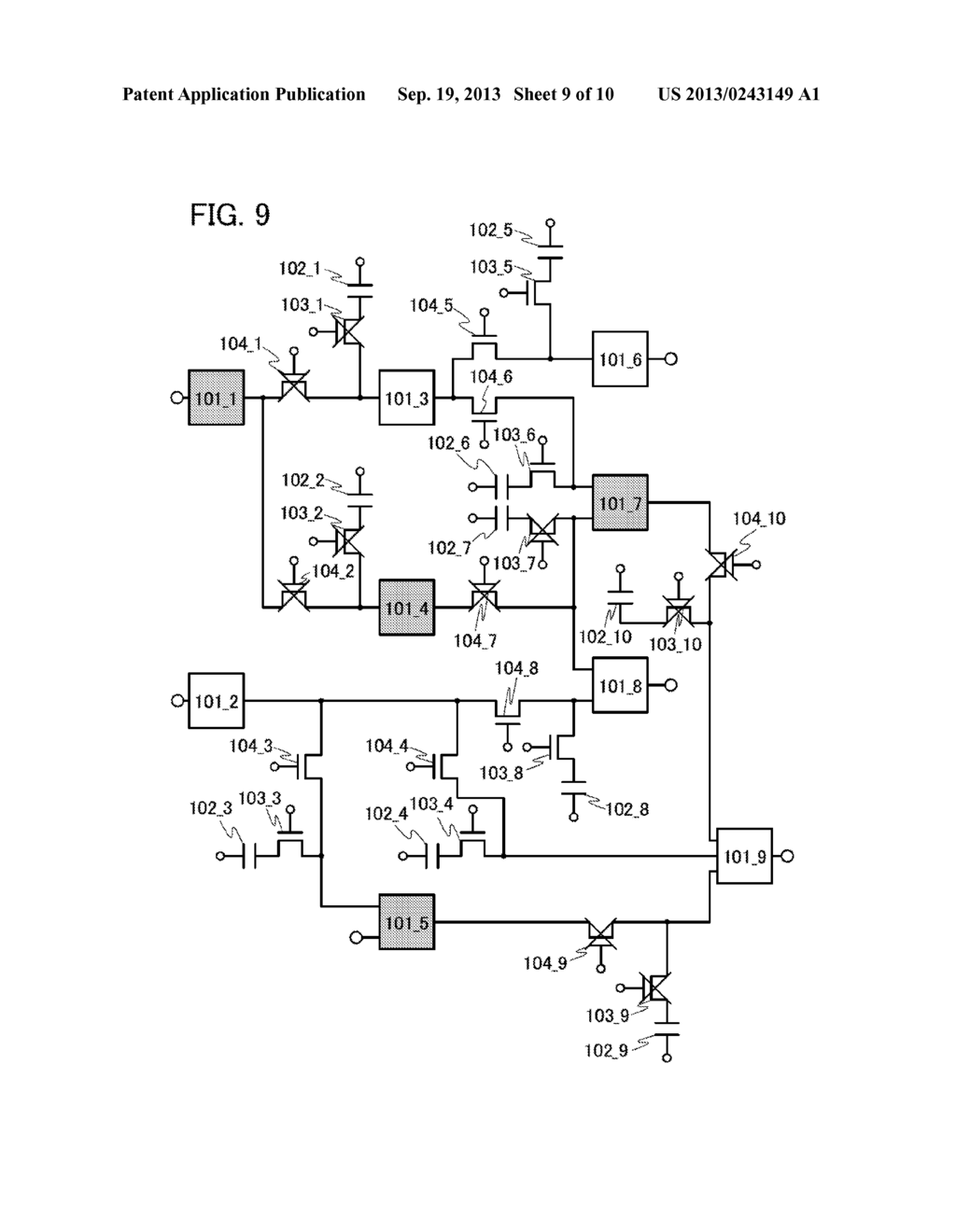 SEMICONDUCTOR DEVICE AND SHIFT REGISTER - diagram, schematic, and image 10