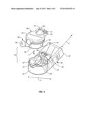 BATTERY MODULE FOR PERPENDICULAR DOCKING INTO A CANAL HEARING DEVICE diagram and image