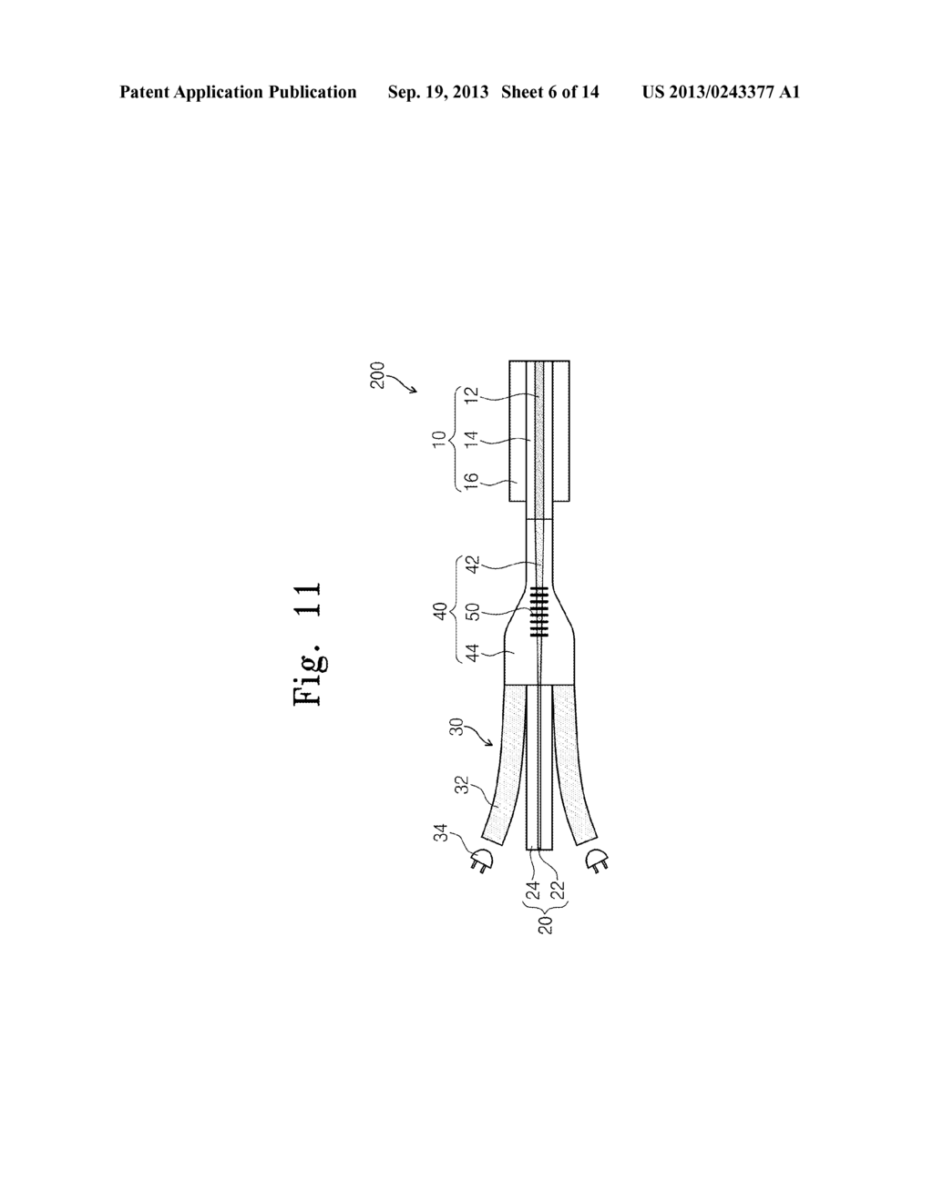 OPTIC COUPLER, OPTICAL FIBER LASER DEVICE, AND ACTIVE OPTICAL MODULE USING     THE SAME - diagram, schematic, and image 07