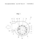 CENTRIFUGAL FAN AND FAN WITH SOUND-MUFFLING BOX HAVING THE CENTRIFUGAL FAN     BUILT-IN diagram and image