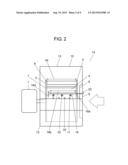 CENTRIFUGAL FAN AND FAN WITH SOUND-MUFFLING BOX HAVING THE CENTRIFUGAL FAN     BUILT-IN diagram and image