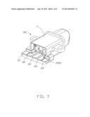 AUDIO JACK CONNECTOR PREVENTING GROUNDING CONTACT FROM DEFLECTION diagram and image