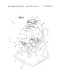 Child Swing with Versatile Seat Assembly diagram and image