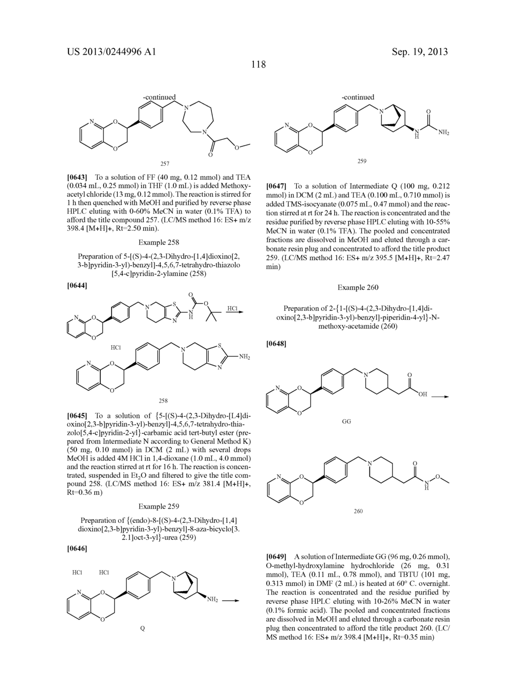 BENZODIOXANE INHIBITORS OF LEUKOTRIENE PRODUCTION - diagram, schematic, and image 119