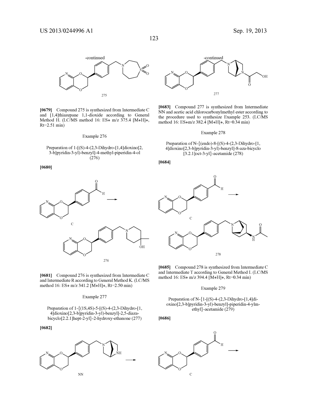 BENZODIOXANE INHIBITORS OF LEUKOTRIENE PRODUCTION - diagram, schematic, and image 124