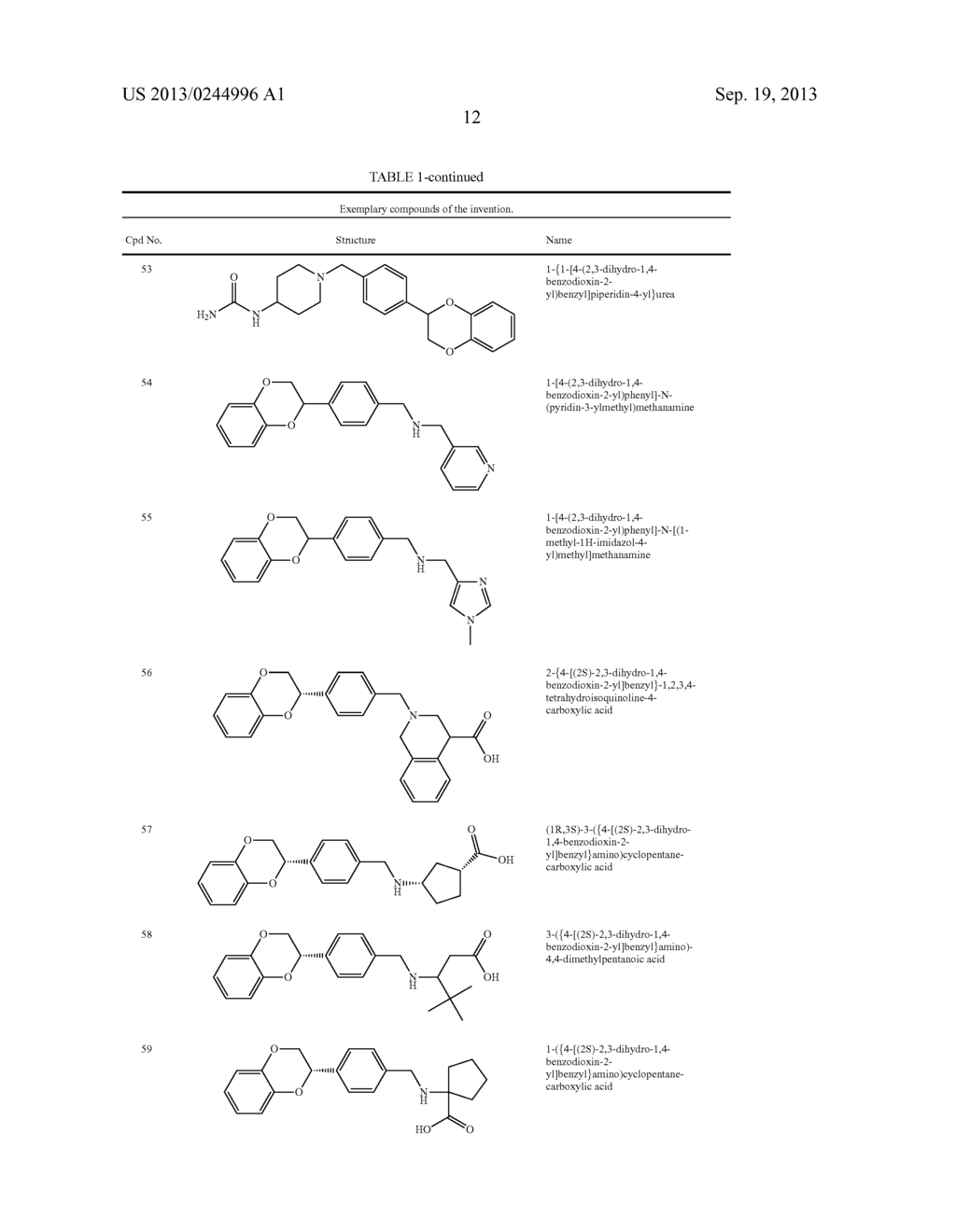 BENZODIOXANE INHIBITORS OF LEUKOTRIENE PRODUCTION - diagram, schematic, and image 13