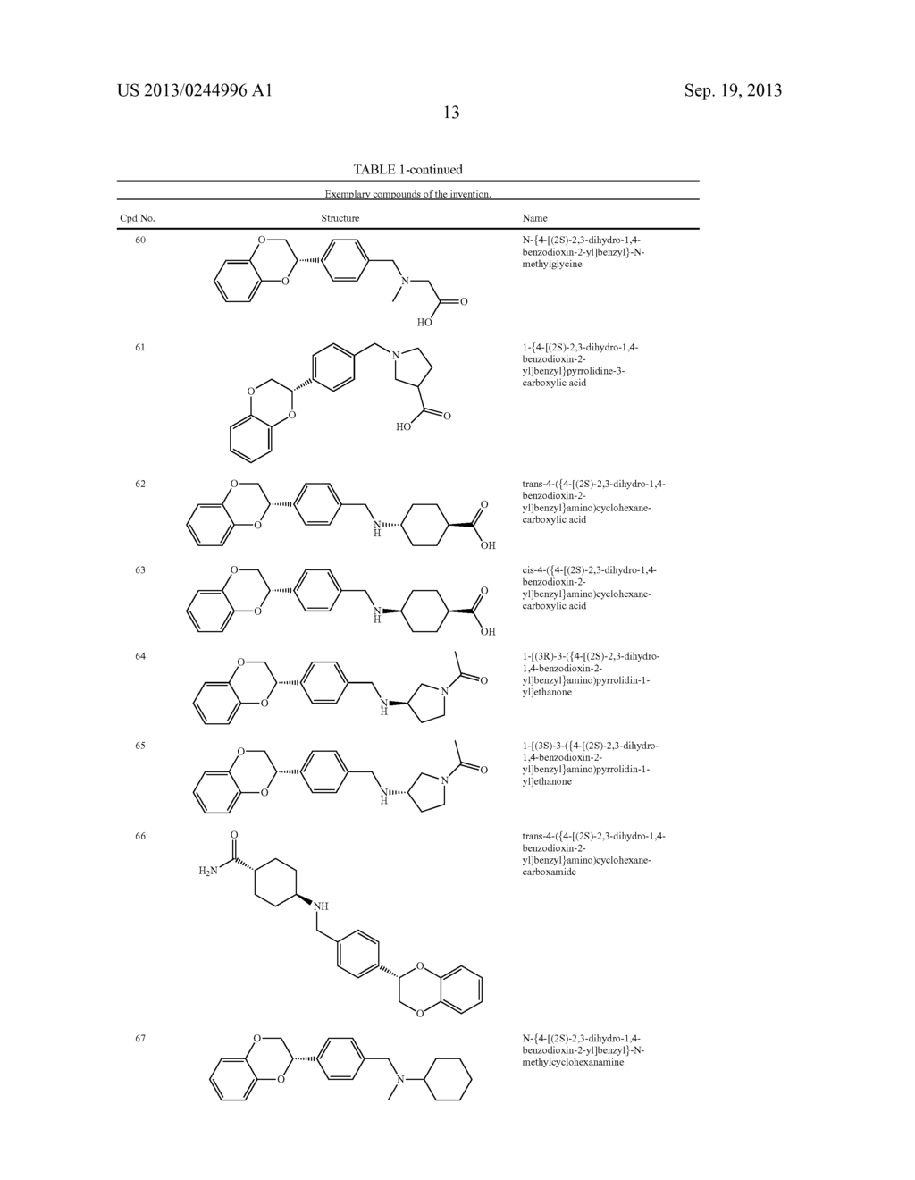 BENZODIOXANE INHIBITORS OF LEUKOTRIENE PRODUCTION - diagram, schematic, and image 14