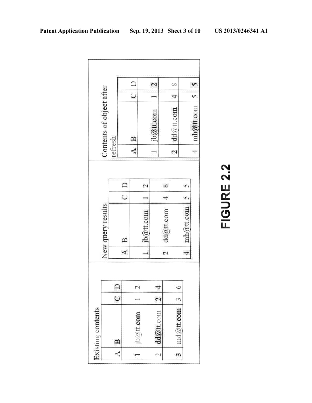 SYSTEM, METHOD AND COMPUTER PROGRAM PRODUCT FOR MANAGING DATA CREATED IN     AN ON-DEMAND SERVICE FROM OTHER DATA, UTILIZING A REPORT - diagram, schematic, and image 04