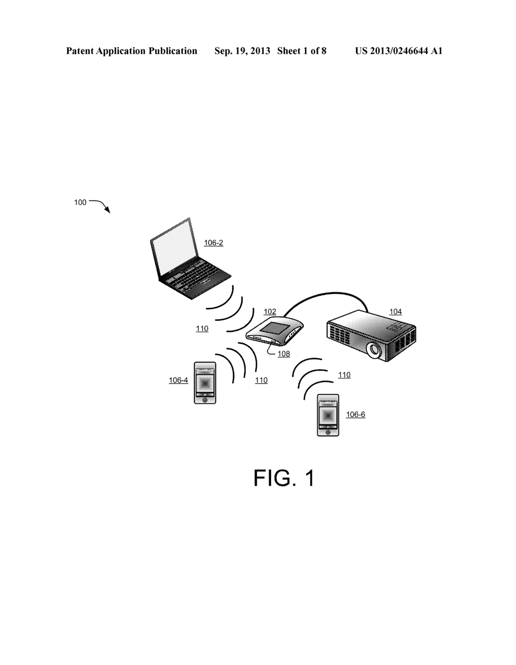 WIRELESS ENHANCED PROJECTOR - diagram, schematic, and image 02