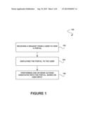 SYSTEM, METHOD AND COMPUTER PROGRAM PRODUCT FOR PERFORMING ACTIONS     ASSOCIATED WITH A PORTAL diagram and image