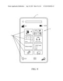 TOUCH GESTURES RELATED TO INTERACTION WITH CONTACTS IN A BUSINESS DATA     SYSTEM diagram and image