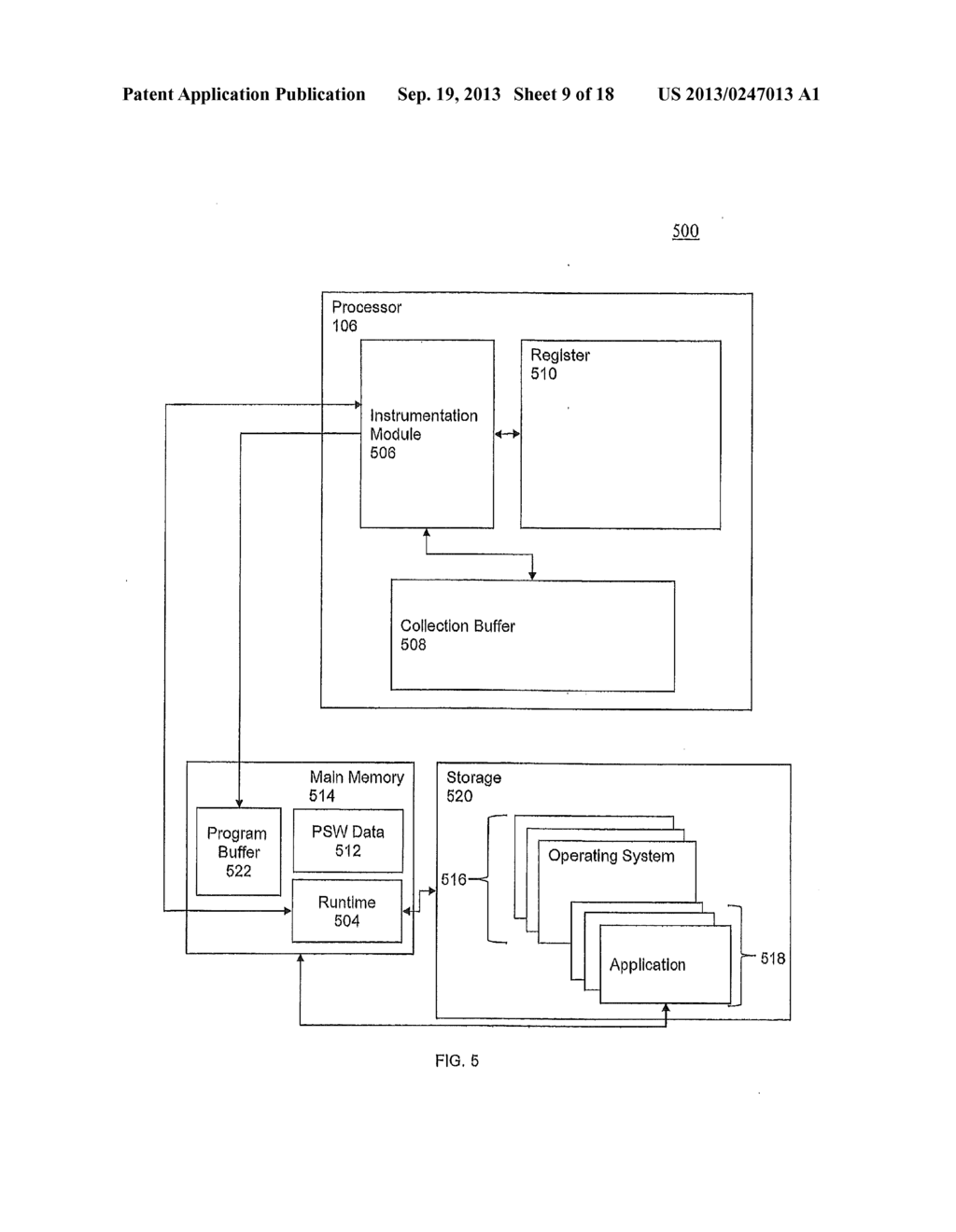 CONTROLLING OPERATION OF A RUN-TIME INSTRUMENTATION FACILITY FROM A     LESSER-PRIVILEGED STATE - diagram, schematic, and image 10