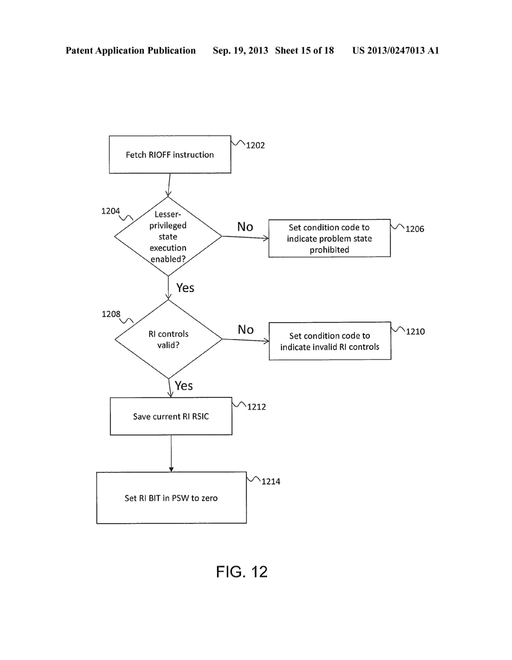 CONTROLLING OPERATION OF A RUN-TIME INSTRUMENTATION FACILITY FROM A     LESSER-PRIVILEGED STATE - diagram, schematic, and image 16