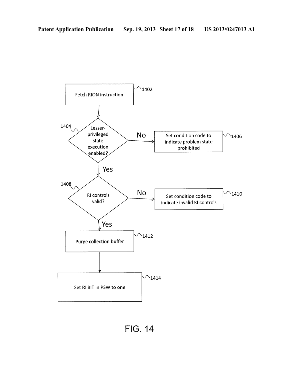 CONTROLLING OPERATION OF A RUN-TIME INSTRUMENTATION FACILITY FROM A     LESSER-PRIVILEGED STATE - diagram, schematic, and image 18