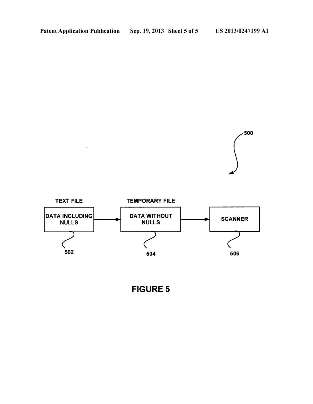 System, method and computer program product for removing null values     during scanning - diagram, schematic, and image 06