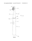 VIBRATING TOOTHBRUSH AND A REPLACEABLE BRUSH HEAD FOR USE WITH THE SAME diagram and image