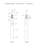 VIBRATING TOOTHBRUSH AND A REPLACEABLE BRUSH HEAD FOR USE WITH THE SAME diagram and image