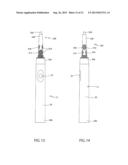 VIBRATING TOOTHBRUSH AND A REPLACEABLE BRUSH HEAD FOR USE WITH THE SAME diagram and image