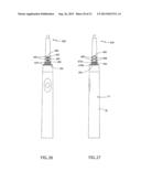 VIBRATING TOOTHBRUSH AND A REPLACEABLE BRUSH HEAD FOR USE WITH THE SAME diagram and image