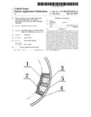 NOVEL LINING PLATE STRUCTURE FOR USE WITH TUBE MILL OF CEMENT INDUSTRY AND     MANUFACTURE METHOD THEREOF diagram and image