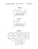 GROOVED PANEL COVERING FOR PROVIDING A VARYING PATTERN OF SHADING diagram and image