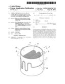 PARTICLE SEPARATOR WITH A METAL LAYER THROUGH WHICH EXHAUST GAS CAN FLOW     AND MOTOR VEHICLE HAVING AT LEAST ONE PARTICLE SEPARATOR diagram and image