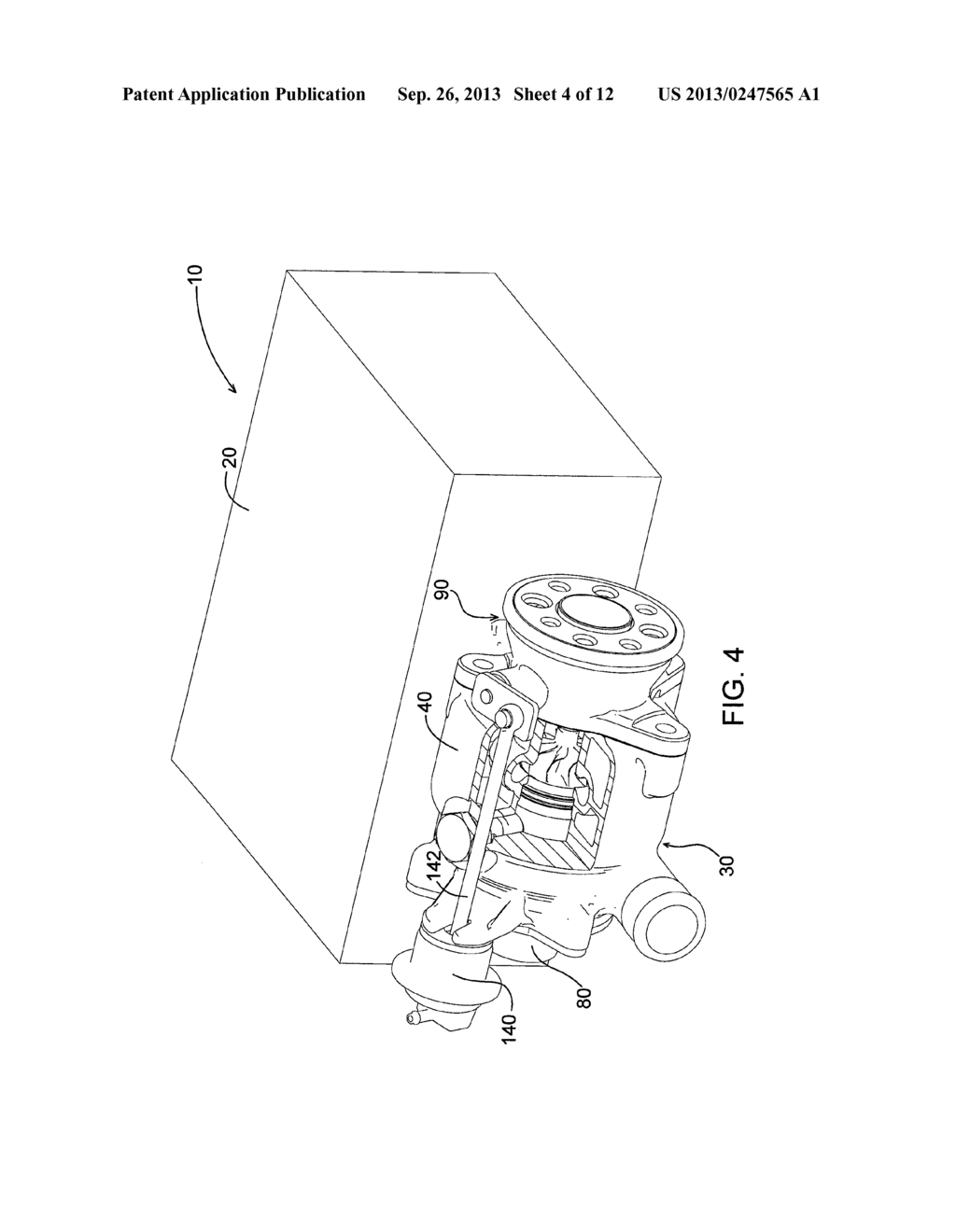 Turbocharger Cartridge, Bypass, and Engine Cylinder Head Assembly - diagram, schematic, and image 05