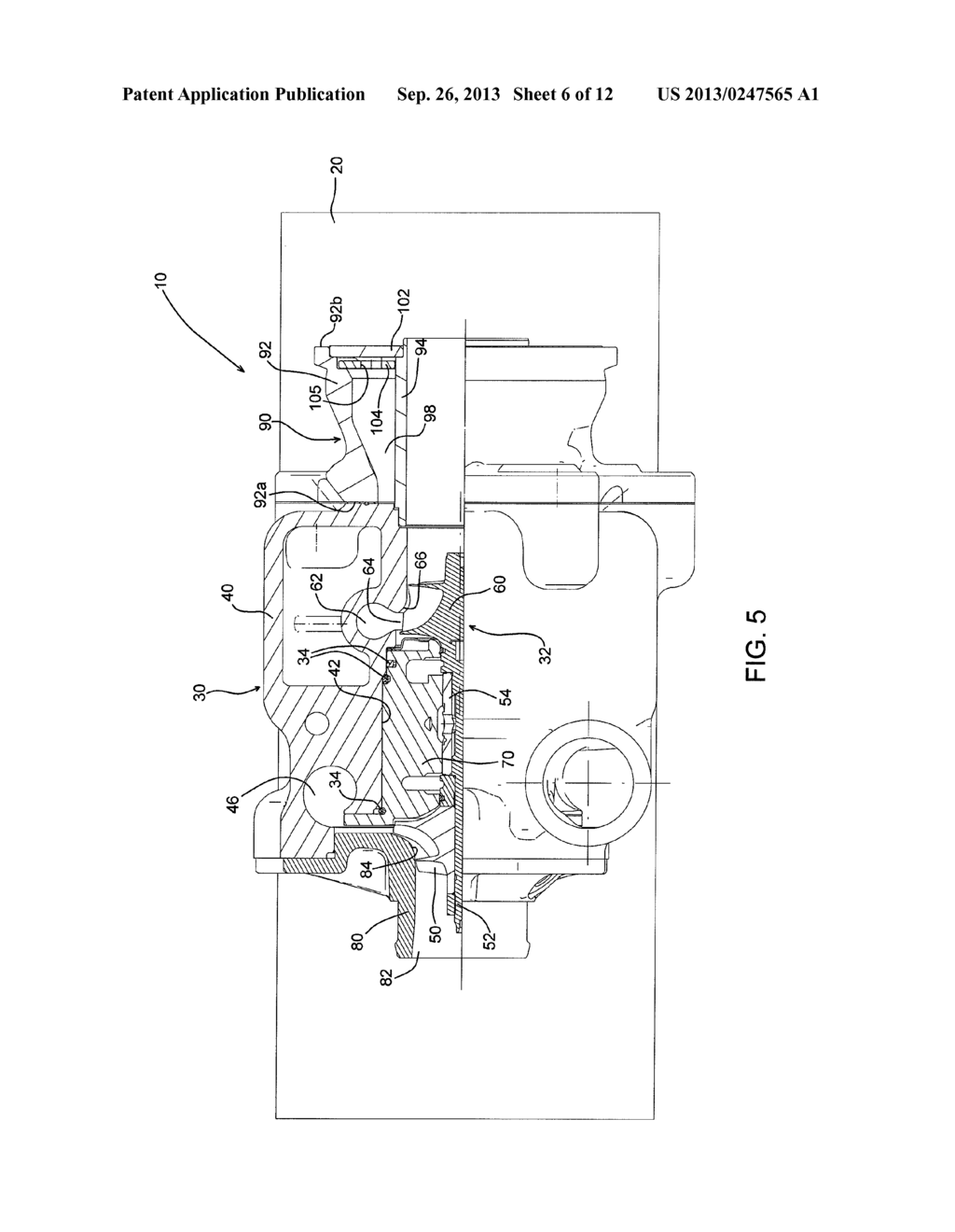 Turbocharger Cartridge, Bypass, and Engine Cylinder Head Assembly - diagram, schematic, and image 07