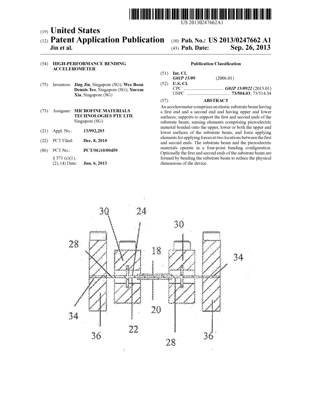 HIGH-PERFORMANCE BENDING ACCELEROMETER - diagram, schematic, and image 01