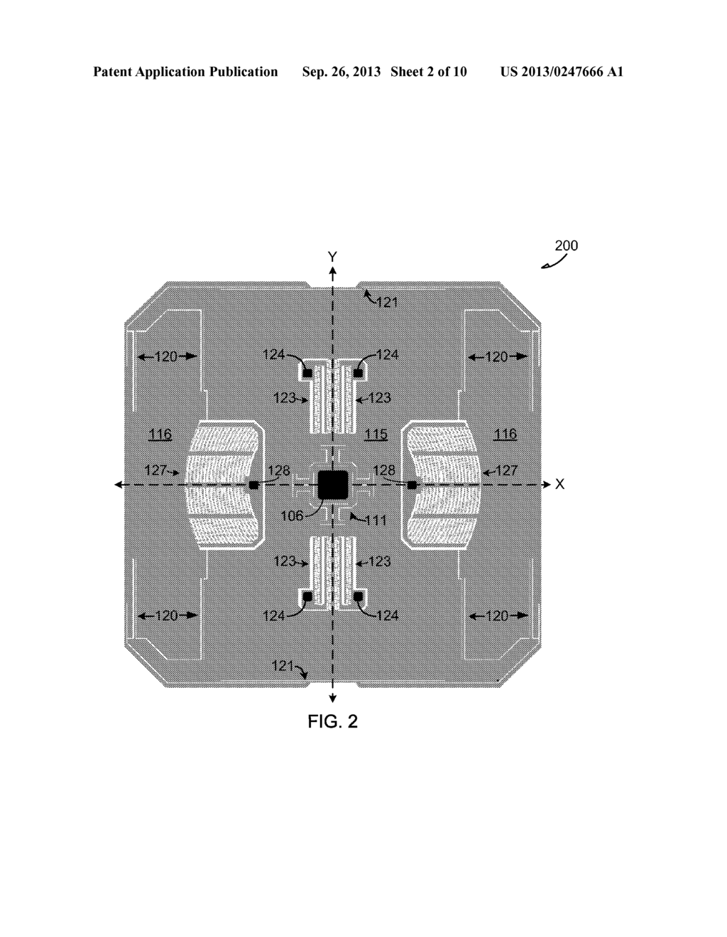 MICROMACHINED 3-AXIS ACCELEROMETER WITH A SINGLE PROOF-MASS - diagram, schematic, and image 03