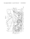 CANISTER ARRANGEMENT STRUCTURE FOR SADDLE-RIDE TYPE VEHICLE diagram and image