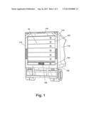 ROLL-UP DOOR ASSEMBLY, BLOW MOLDED PANEL THEREFOR AND METHOD OF MAKING     SAME diagram and image