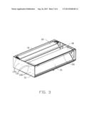 COOLING DEVICE WITH BLOCKING PLATE diagram and image