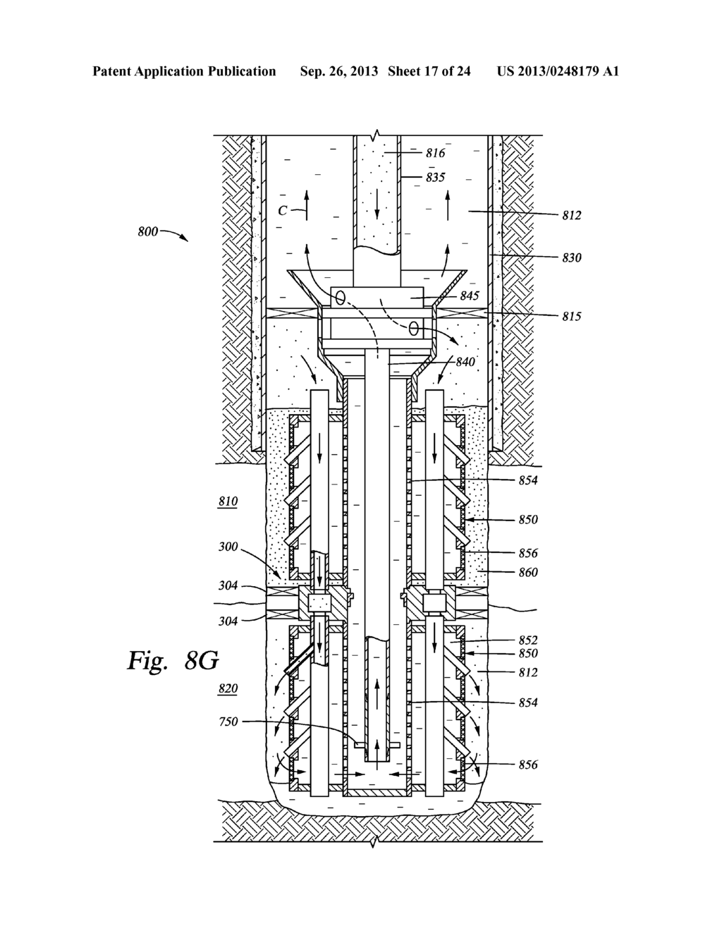 Packer For Alternate Flow Channel Gravel Packing and Method For Completing     A Wellbore - diagram, schematic, and image 18