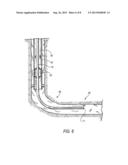 INFLATABLE COLLAR AND DOWNHOLE METHOD FOR MOVING A COILED TUBING STRING diagram and image