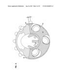 HARD FACING CONFIGURATION FOR A DRILLING TOOL diagram and image