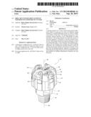 DRILL BITS WITH BEARING ELEMENTS FOR REDUCING EXPOSURE OF CUTTERS diagram and image